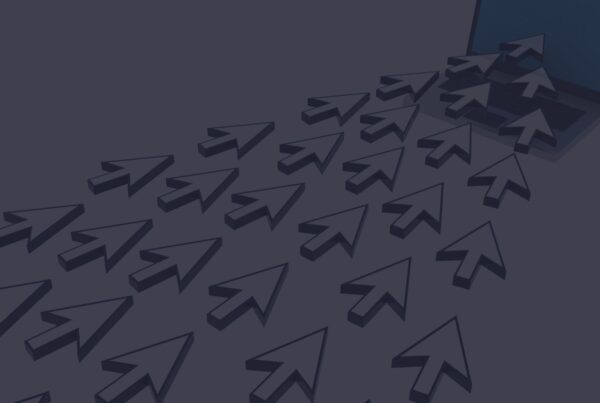 Imagem representando aumento de volume de acessos no site.